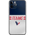 NFL Houston Texans White Striped iPhone 11 Pro Skin