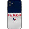 NFL Houston Texans White Striped iPhone 11 Skin