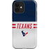 NFL Houston Texans White Striped iPhone 12 Impact Case