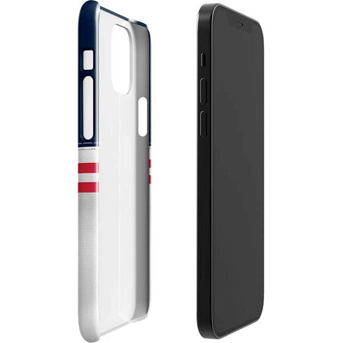 NFL Houston Texans White Striped iPhone 12 Mini Lite Case