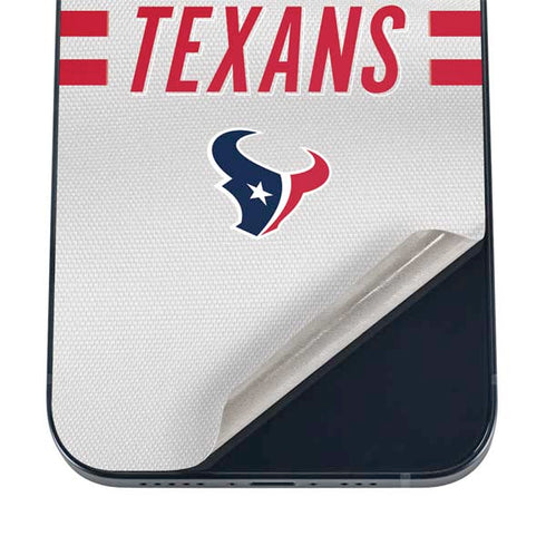 NFL Houston Texans White Striped iPhone 12 Mini Skin