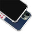 NFL Houston Texans White Striped iPhone 12 Pro Max Clear Case