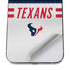 NFL Houston Texans White Striped iPhone 12 Pro Skin