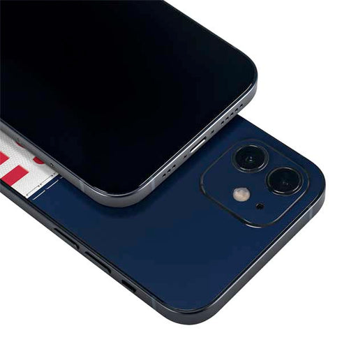 NFL Houston Texans White Striped iPhone 12 Skin