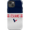 NFL Houston Texans White Striped iPhone 13 Impact Case