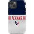 NFL Houston Texans White Striped iPhone 13 Impact Case