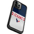 NFL Houston Texans White Striped iPhone 13 Pro Cargo Case