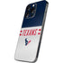 NFL Houston Texans White Striped iPhone 13 Pro Max Skin