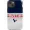 NFL Houston Texans White Striped iPhone 14 Impact Case