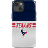 NFL Houston Texans White Striped iPhone 14 Impact Case