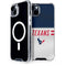 NFL Houston Texans White Striped iPhone 15 Plus MagSafe Case