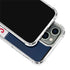 NFL Houston Texans White Striped iPhone 15 Pro Clear Case