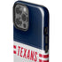 NFL Houston Texans White Striped iPhone 15 Pro Max Impact Case