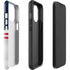 NFL Houston Texans White Striped iPhone 15 Pro Max Impact Case