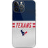 NFL Houston Texans White Striped iPhone 14 Pro Max Skin