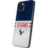 NFL Houston Texans White Striped iPhone 15 Skin