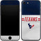 NFL Houston Texans White Striped iPhone 7 Skin