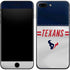 NFL Houston Texans White Striped iPhone 8 Plus Skin