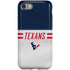 NFL Houston Texans White Striped iPhone SE (2nd & 3rd Gen) Pro Case