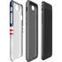NFL Houston Texans White Striped iPhone SE (2nd & 3rd Gen) Pro Case