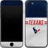 NFL Houston Texans White Striped iPhone SE (2nd & 3rd Gen) Skin