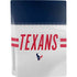 NFL Houston Texans White Striped PS5 Console Skin