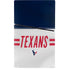 NFL Houston Texans White Striped PS5 Slim Digital Edition Console Skin