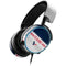 NFL Houston Texans White Striped SteelSeries Arctis 3 Skin
