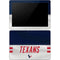 NFL Houston Texans White Striped Surface Go Skin