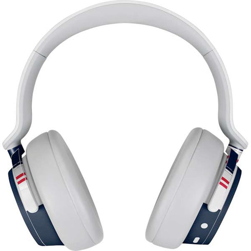 NFL Houston Texans White Striped Surface Headphones Skin