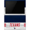 NFL Houston Texans White Striped Surface Pro 6 Skin