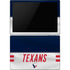 NFL Houston Texans White Striped Surface Pro 6 Skin