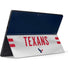 NFL Houston Texans White Striped Surface Pro 6 Skin