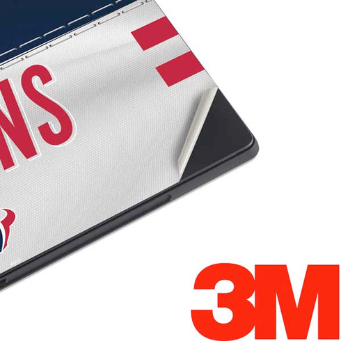 NFL Houston Texans White Striped Surface Pro 6 Skin