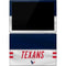 NFL Houston Texans White Striped Surface Pro 7 Skin