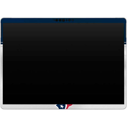NFL Houston Texans White Striped Surface Pro 9 Skin