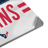 NFL Houston Texans White Striped Universal Laptop 13in (10.6 x 7.6in) Skin