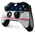 NFL Houston Texans White Striped Xbox One Controller Skin