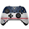 NFL Houston Texans White Striped Xbox One Elite Controller Skin