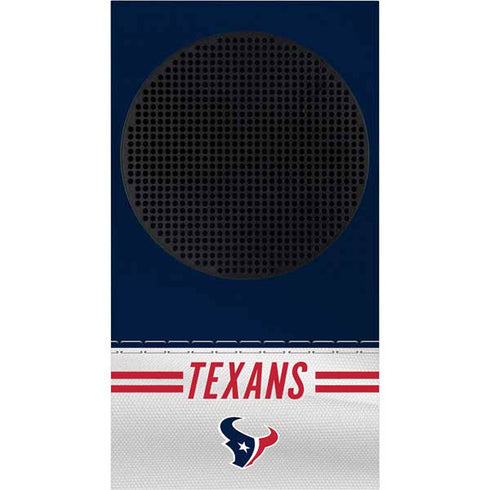 NFL Houston Texans White Striped Xbox Series S Bundle Skin