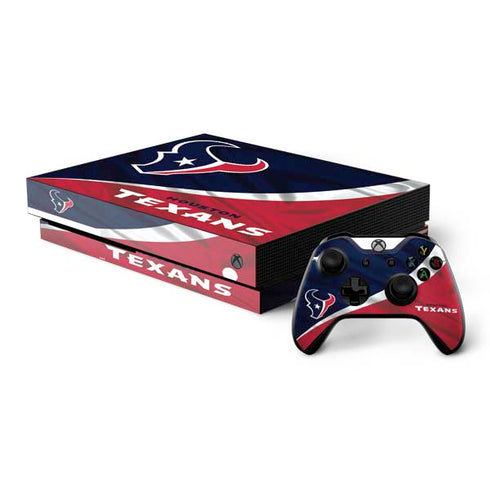 NFL Houston Texans Xbox One X Bundle Skin