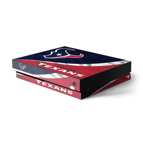 NFL Houston Texans Xbox One X Console Skin