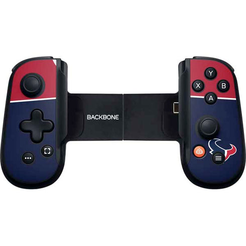 NFL Houston Texans Zone Block Backbone One for iPhone Game Controller Skin