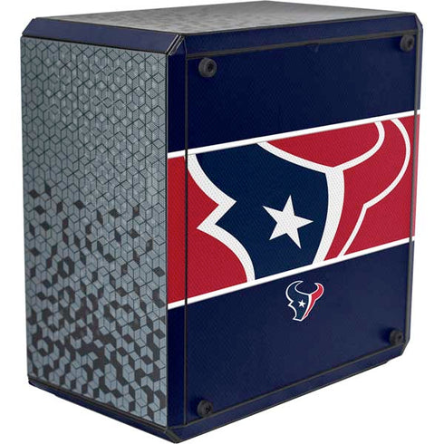 NFL Houston Texans Zone Block Cooler Master MasterBox Q300L Mini Tower Skin