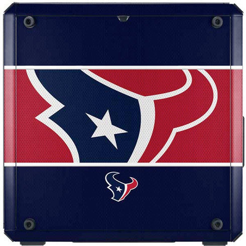 NFL Houston Texans Zone Block Cooler Master MasterBox Q300L Mini Tower Skin