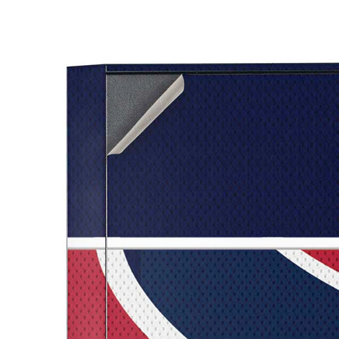 NFL Houston Texans Zone Block Corsair 4000D Tempered Glass Mid-Tower ATX Case Skin