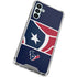 NFL Houston Texans Zone Block Galaxy A13 5G Clear Case