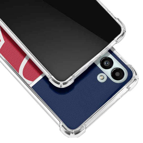 NFL Houston Texans Zone Block Galaxy A13 5G Clear Case