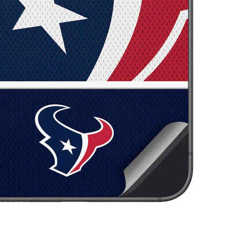 NFL Houston Texans Zone Block Galaxy A14 5G Skin