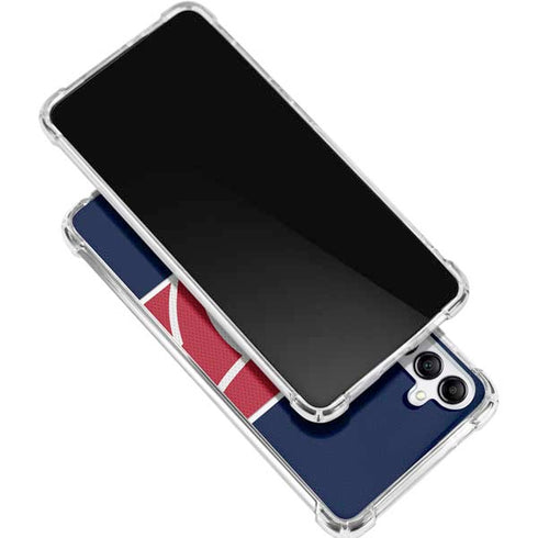 NFL Houston Texans Zone Block Galaxy A15 5G Clear Case